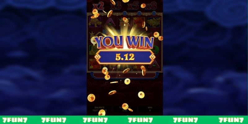 Giá trị thưởng trong game nổ hũ 5 Dragon King