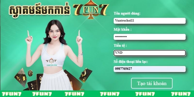 Hoàn tất thông tin chuẩn chỉnh vào form