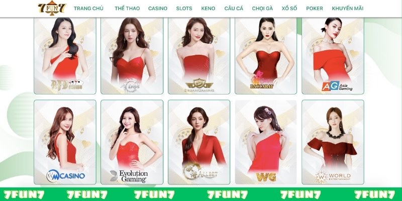 Sòng bạc trực tiếp có dealer